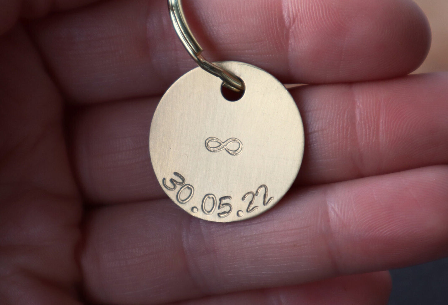 Personalised Infinity Tag